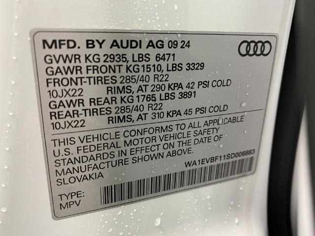 2025 Audi Q8 Vehicle Photo in Appleton, WI 54913