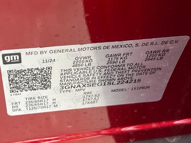 2025 Chevrolet Equinox Vehicle Photo in PITTSBURG, CA 94565-7121