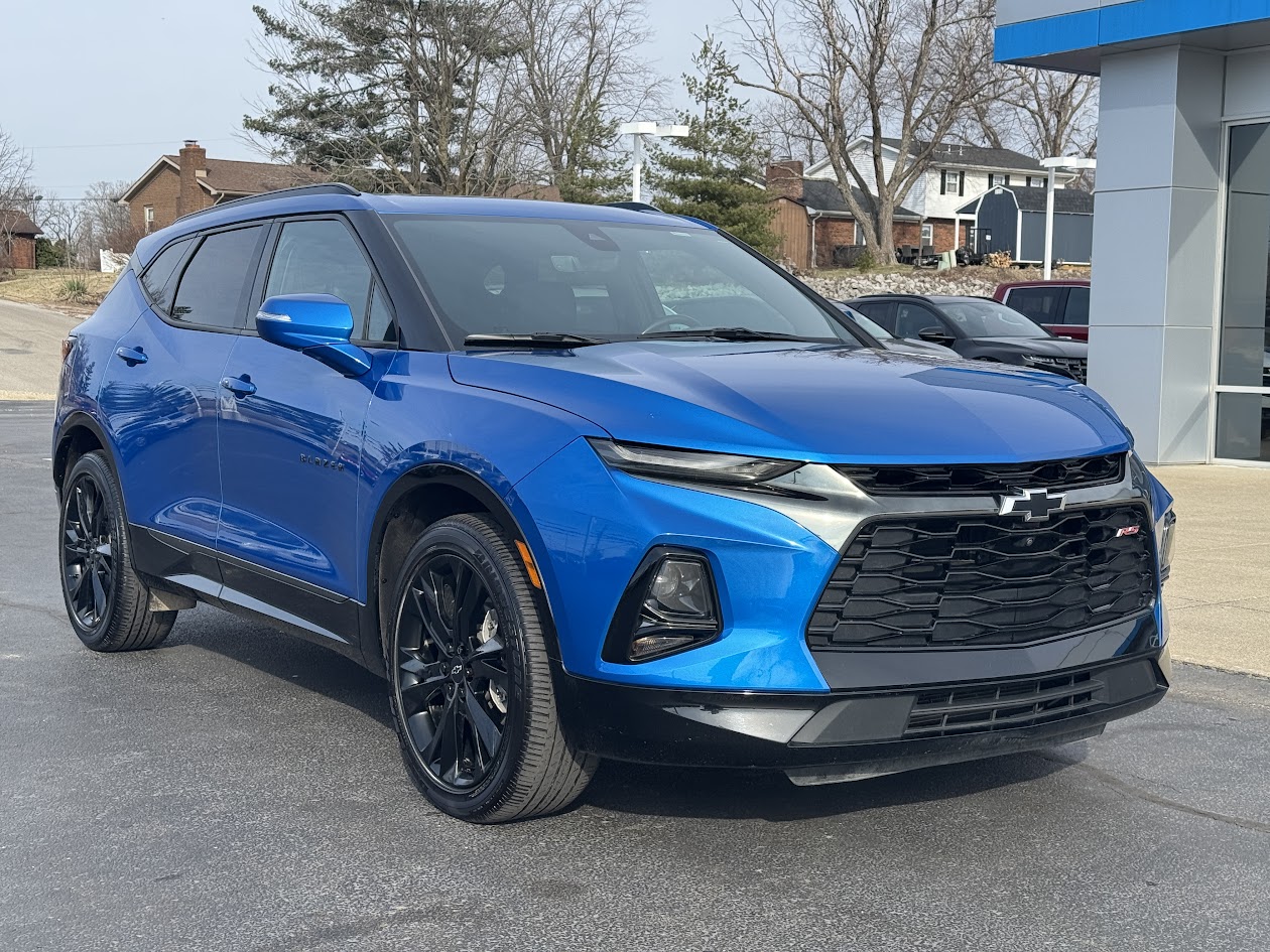 2021 Chevrolet Blazer Vehicle Photo in BOONVILLE, IN 47601-9633