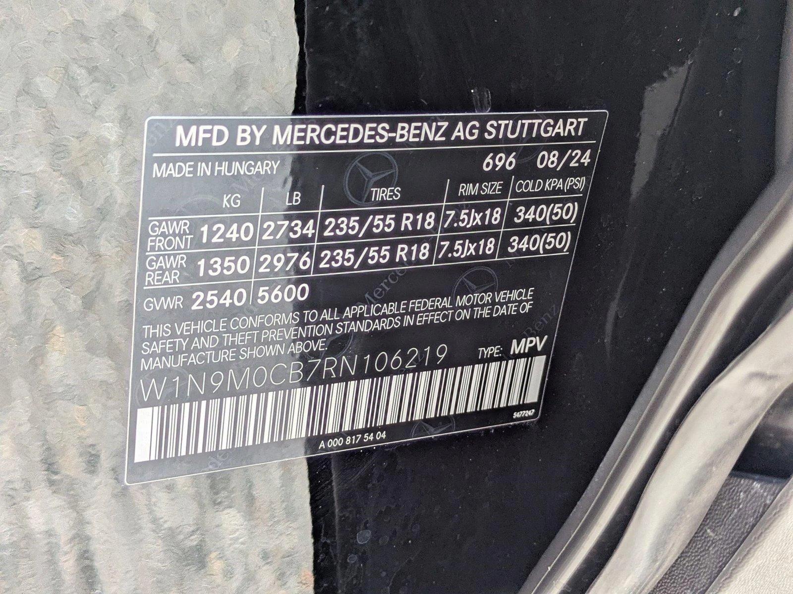 2024 Mercedes-Benz EQB Vehicle Photo in Sarasota, FL 34231