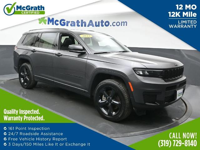 2022 Jeep Grand Cherokee L Vehicle Photo in Cedar Rapids, IA 52402