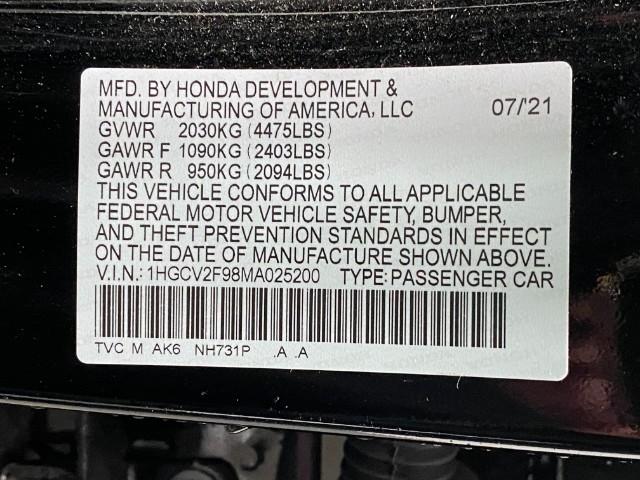 2021 Honda Accord Sedan Vehicle Photo in Appleton, WI 54913