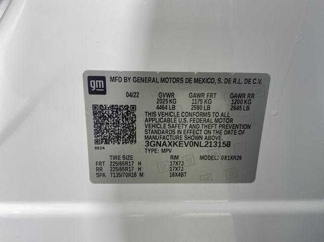 2022 Chevrolet Equinox Vehicle Photo in MEDINA, OH 44256-9001