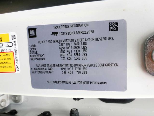 2021 GMC Yukon Vehicle Photo in Dallas, TX 75209
