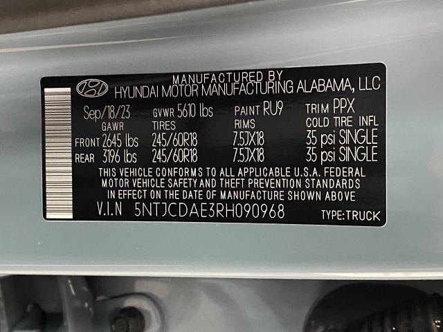 2024 Hyundai SANTA CRUZ Vehicle Photo in Appleton, WI 54913