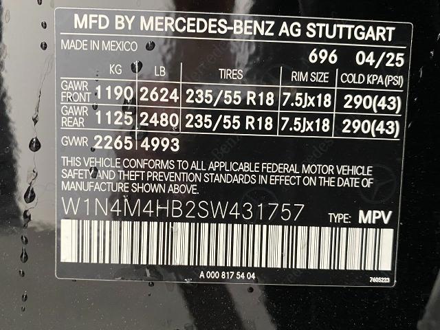 2025 Mercedes-Benz GLB Vehicle Photo in Appleton, WI 54913