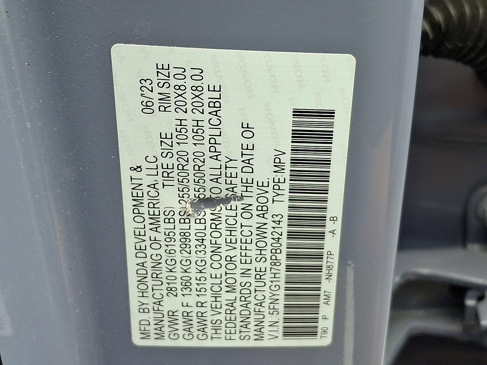 2023 Honda Pilot Vehicle Photo in Harrisburg, PA 17111