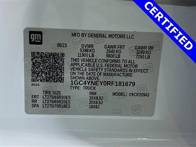 2024 Chevrolet Silverado 2500 HD Vehicle Photo in PUYALLUP, WA 98371-4149