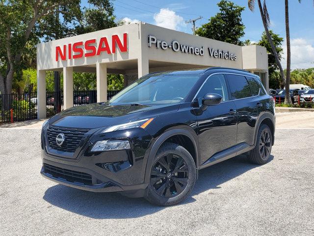 Super Black 2023 Nissan Rogue SV FWD SUV / Crossover Front-Wheel Drive Continuously Variable Transmission