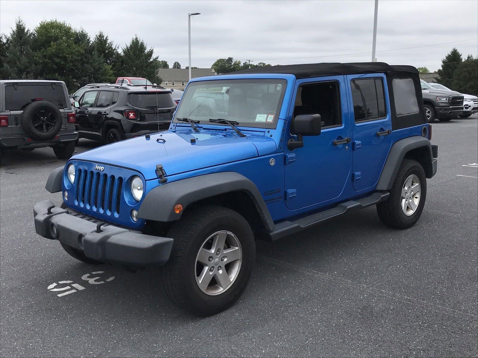 2015 Jeep Wrangler Unlimited Vehicle Photo in Mechanicsburg, PA 17050-1707