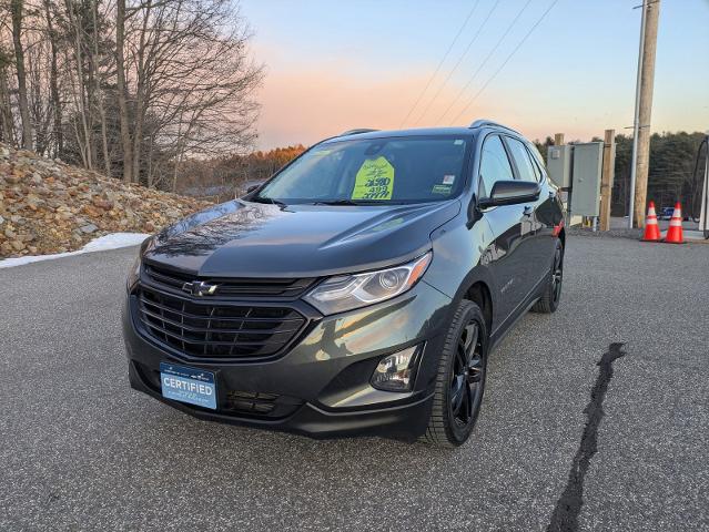 Certified 2021 Chevrolet Equinox LT with VIN 3GNAXUEV8ML326639 for sale in Augusta, ME