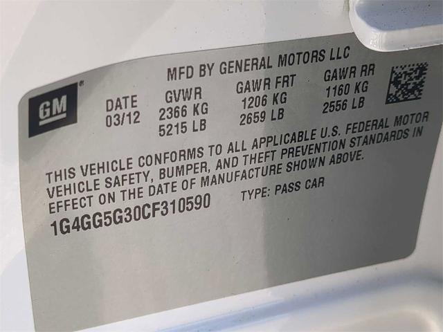 2012 Buick LaCrosse Vehicle Photo in BARTLETT, TN 38133-4101
