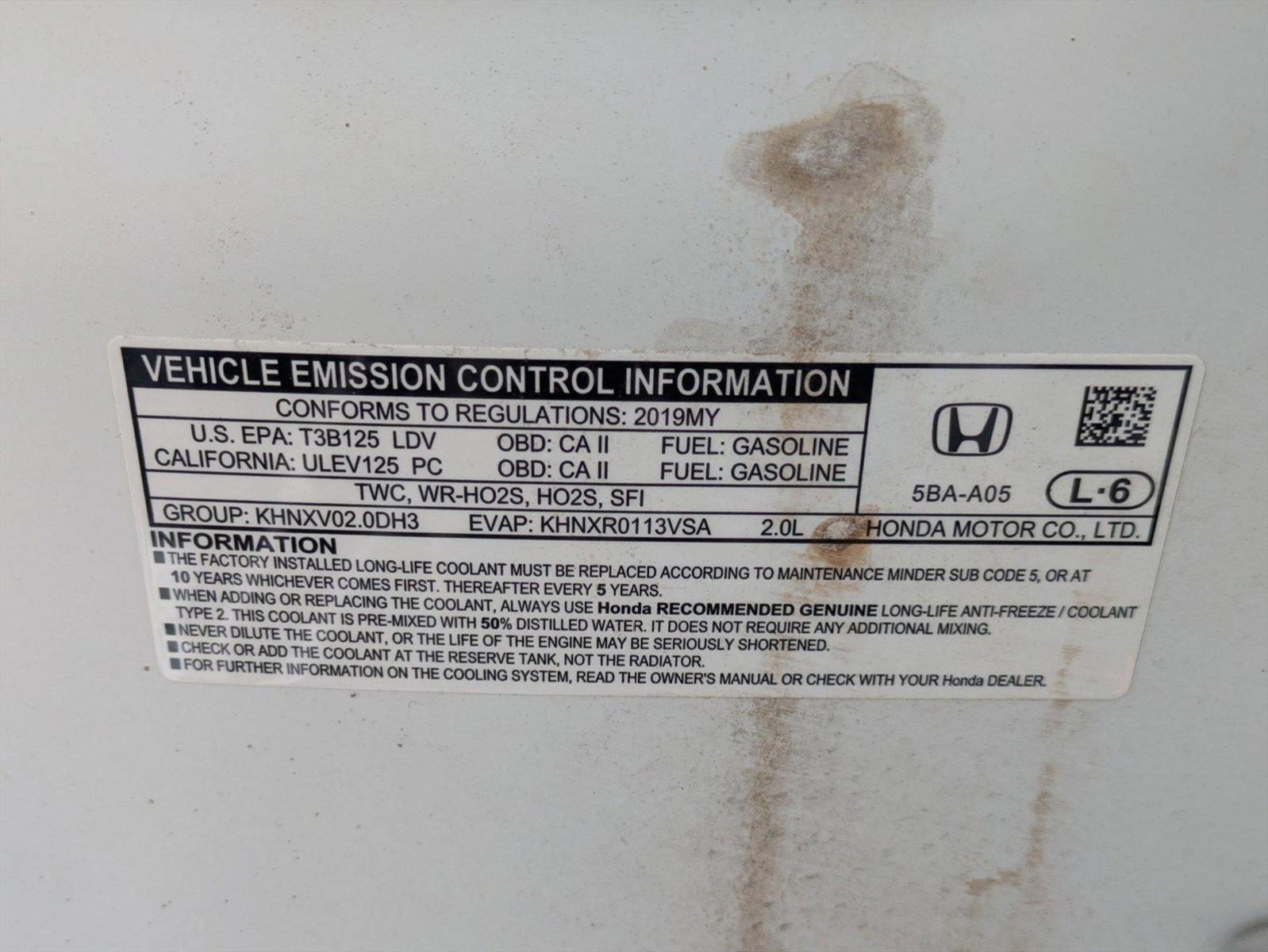 2019 Honda Civic Sedan Vehicle Photo in Tustin, CA 92782
