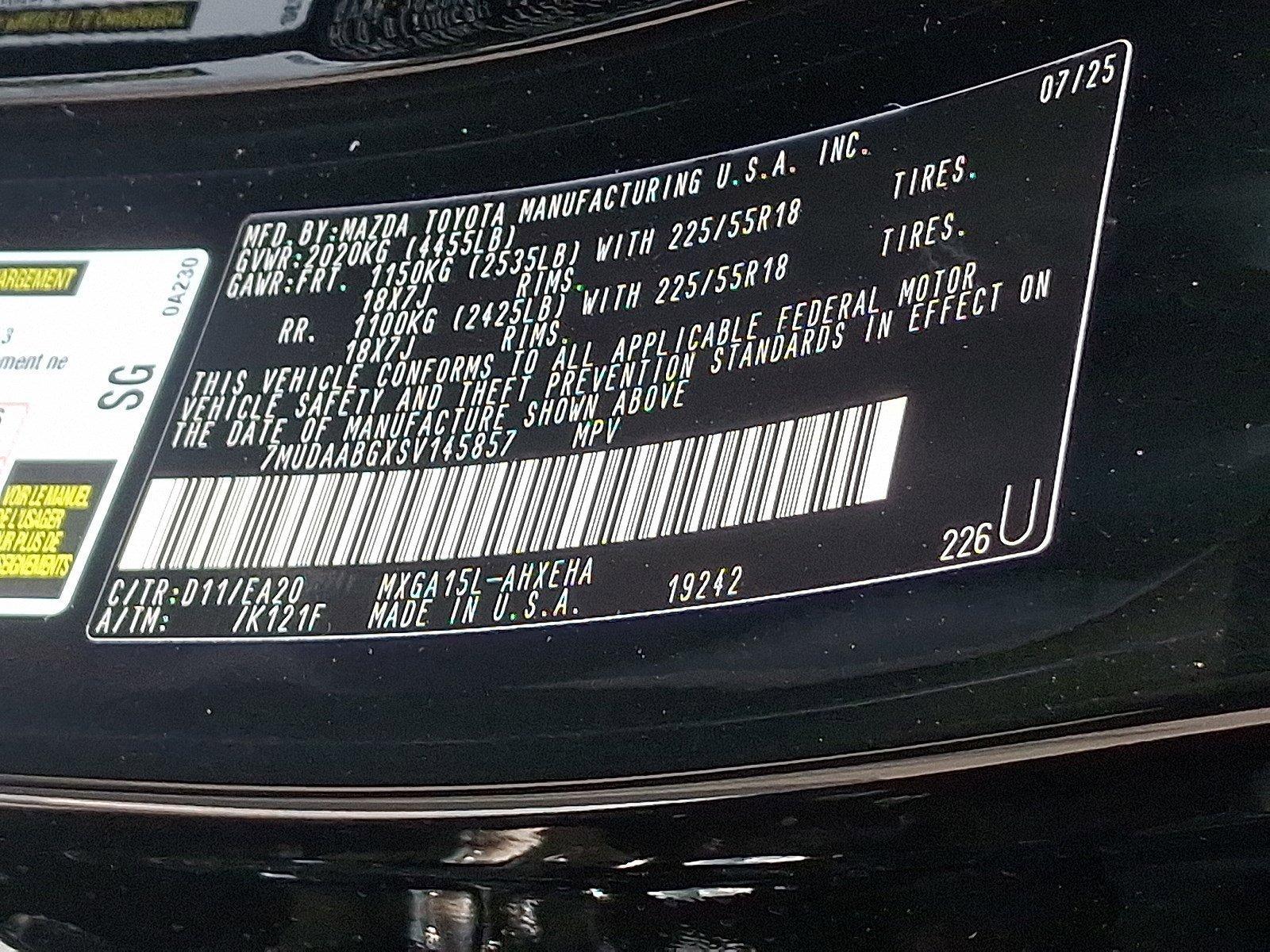 2025 Toyota Corolla Cross Vehicle Photo in Harrisburg, PA 17111