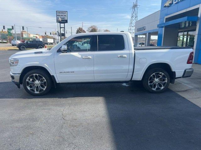 Used 2022 RAM Ram 1500 Pickup Longhorn with VIN 1C6SRFKM7NN155616 for sale in Monticello, IN