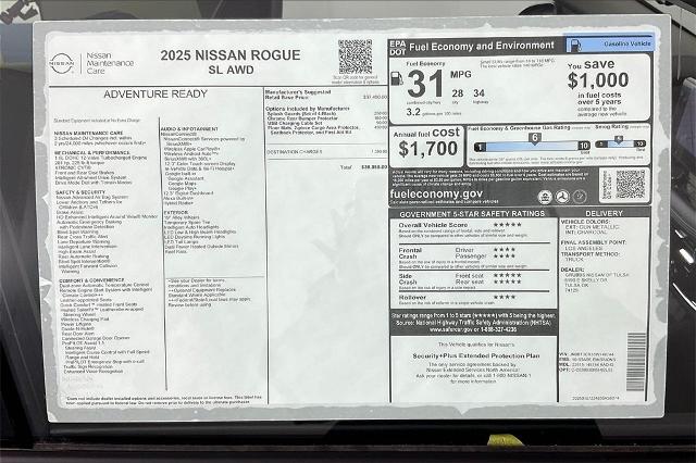 2025 Nissan Rogue Vehicle Photo in Tulsa, OK 74129