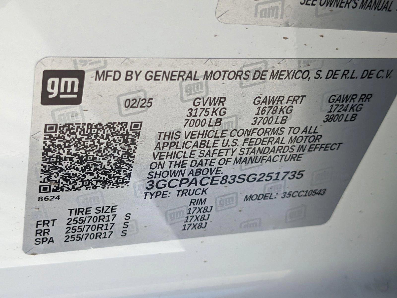 2025 Chevrolet Silverado 1500 Vehicle Photo in MIAMI, FL 33172-3015