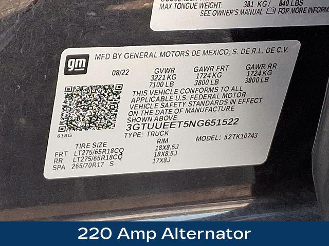 2022 GMC Sierra 1500 Vehicle Photo in PAWLING, NY 12564-3219