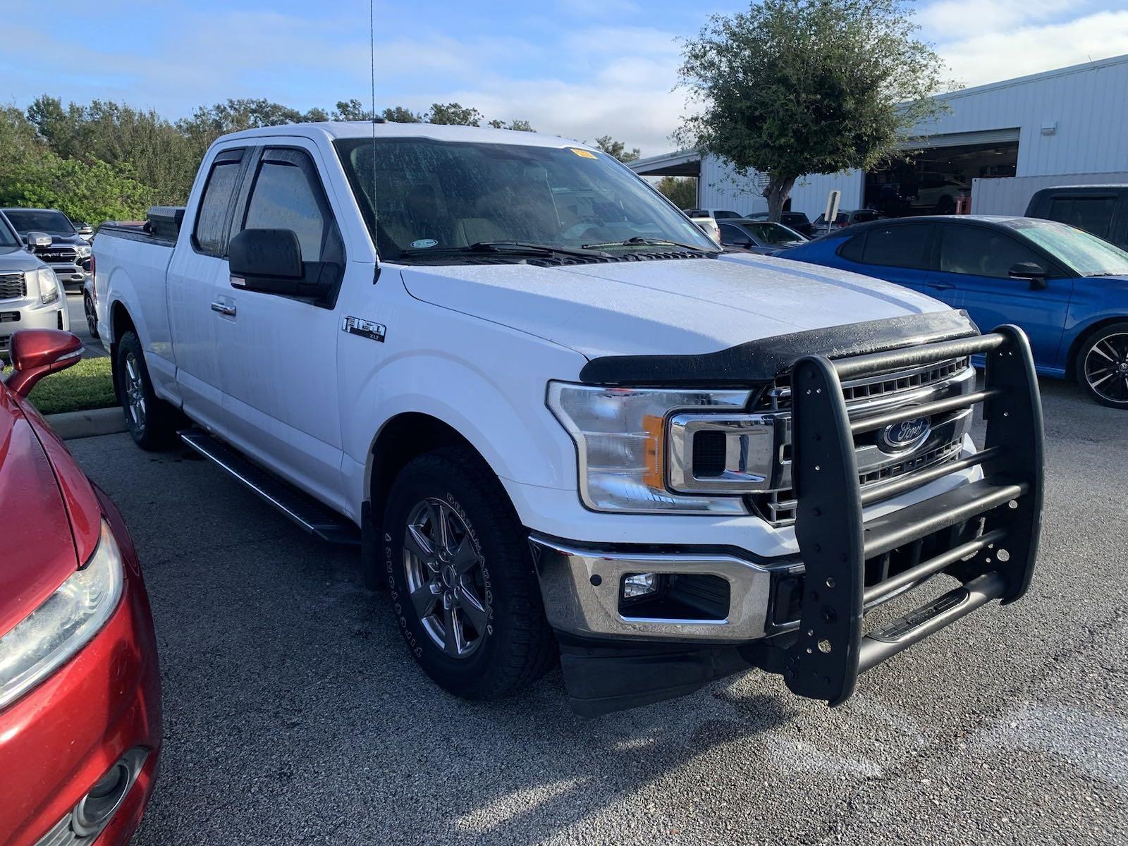 Used 2018 Ford F-150 XLT with VIN 1FTEX1CP2JKD13606 for sale in Winter Haven, FL