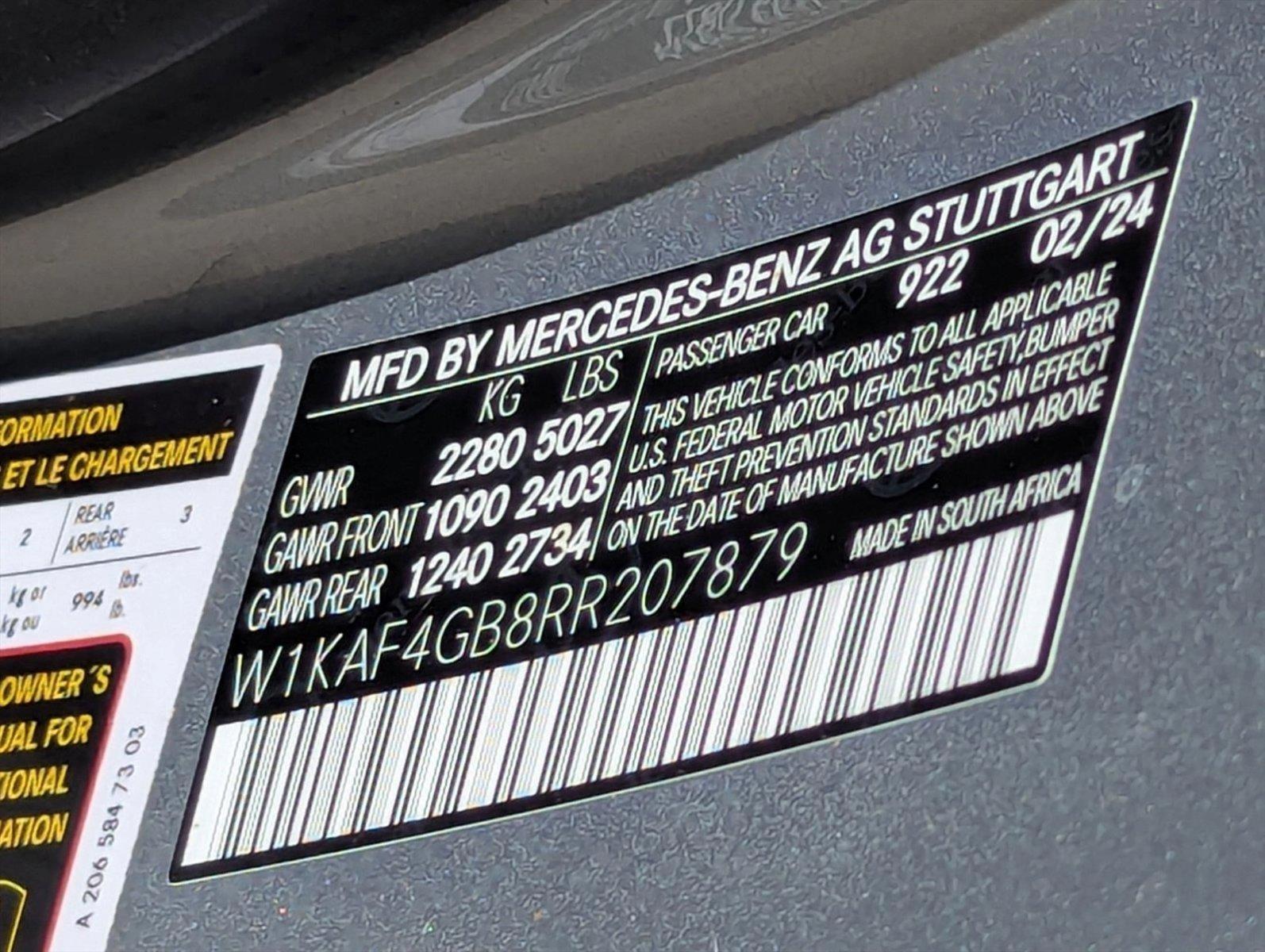 2024 Mercedes-Benz C-Class Vehicle Photo in Delray Beach, FL 33444