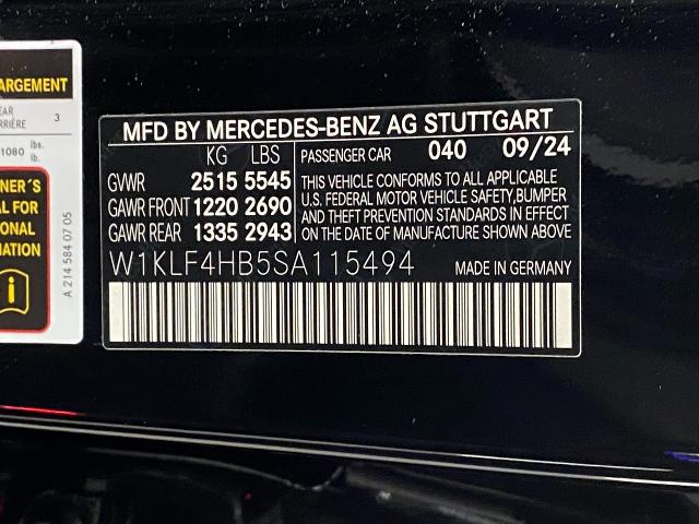 2025 Mercedes-Benz E-Class Vehicle Photo in Appleton, WI 54913