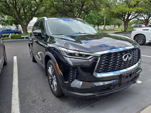 Certified 2023 INFINITI QX60 LUXE with VIN 5N1DL1FR3PC363997 for sale in Dallas, TX
