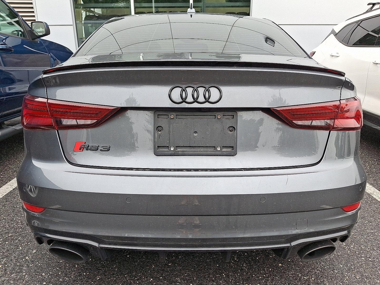 2018 Audi RS 3 Vehicle Photo in BETHLEHEM, PA 18017-9401
