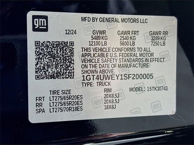 2025 GMC Sierra 3500 HD Vehicle Photo in PUYALLUP, WA 98371-4149