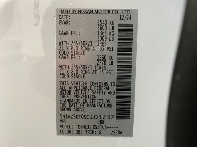 2025 Nissan Murano Vehicle Photo in Appleton, WI 54913