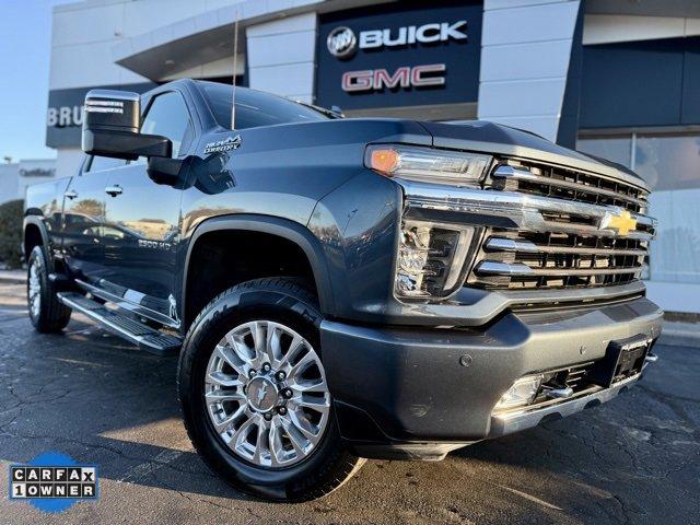 Used 2020 Chevrolet Silverado 2500HD High Country with VIN 1GC4YREY7LF126645 for sale in Mystic, CT