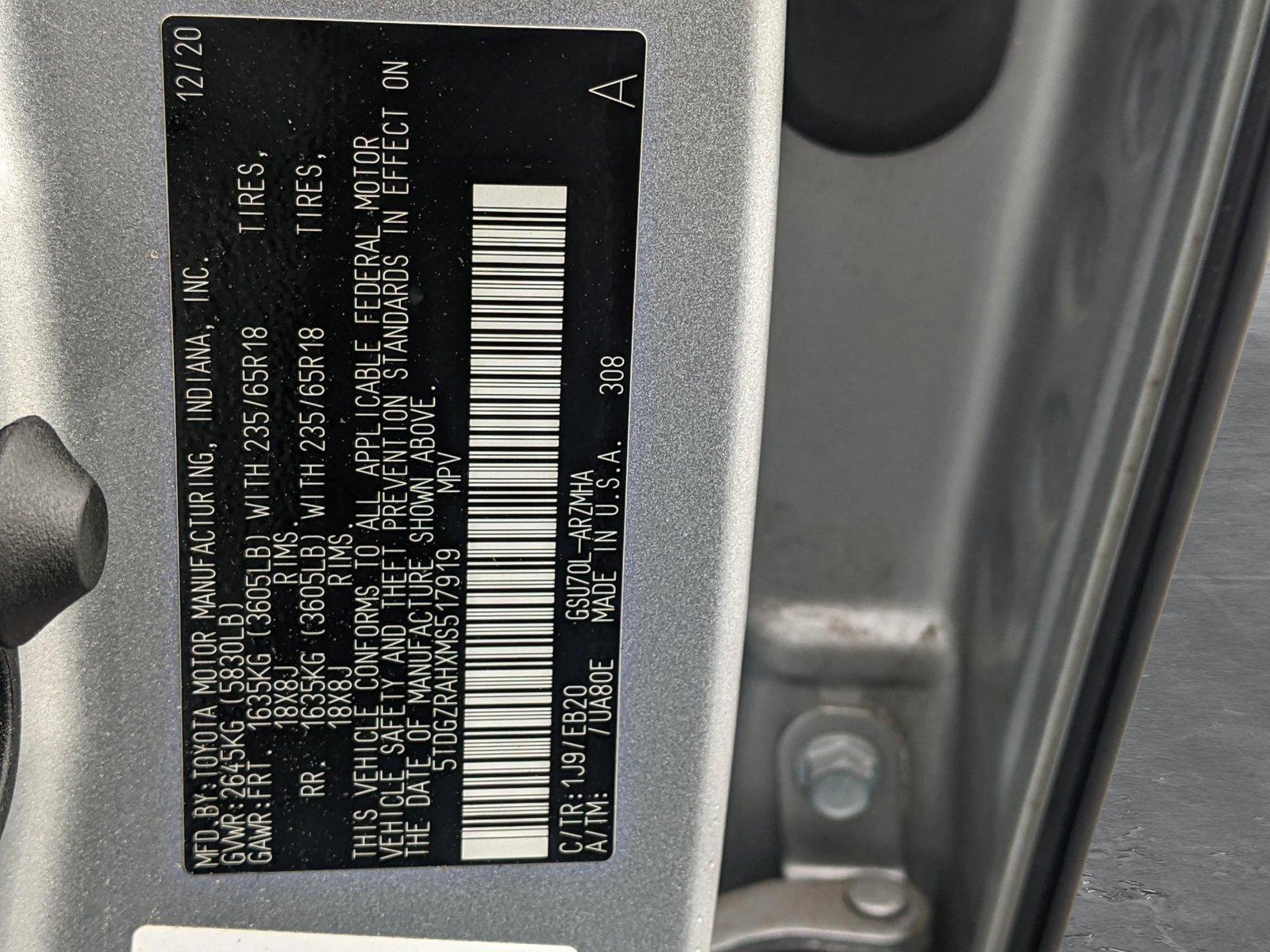 2021 Toyota Highlander Vehicle Photo in Jacksonville, FL 32244