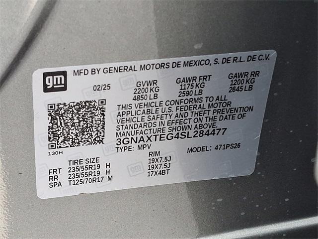 2025 Chevrolet Equinox Vehicle Photo in LEWES, DE 19958-4935
