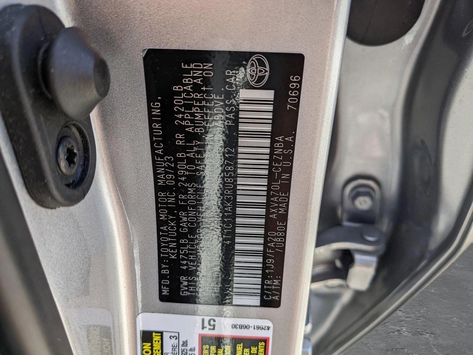 2024 Toyota Camry Vehicle Photo in ORLANDO, FL 32808-7998