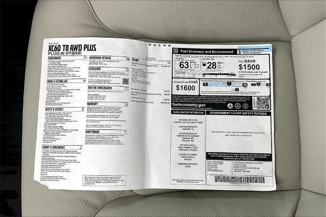 2025 Volvo XC60 Plug-In Hybrid Vehicle Photo in Grapevine, TX 76051