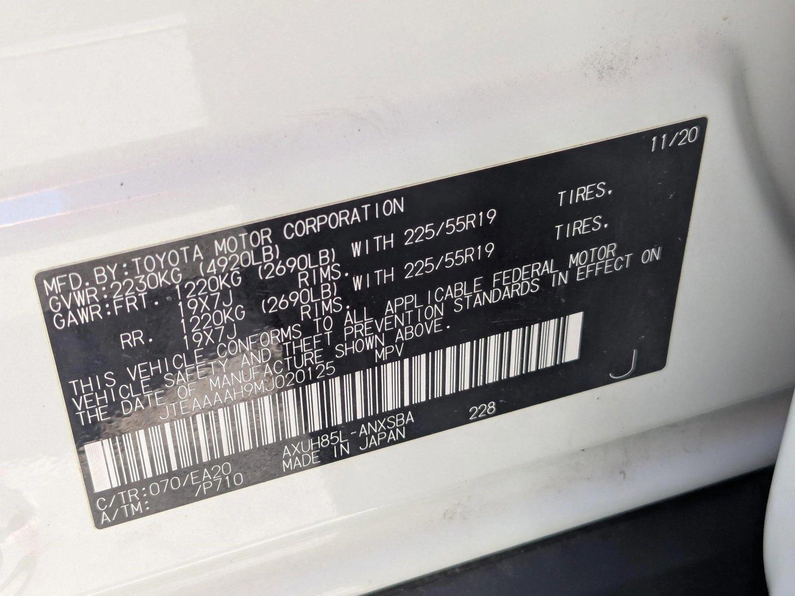 2021 Toyota Venza Vehicle Photo in Winter Park, FL 32792