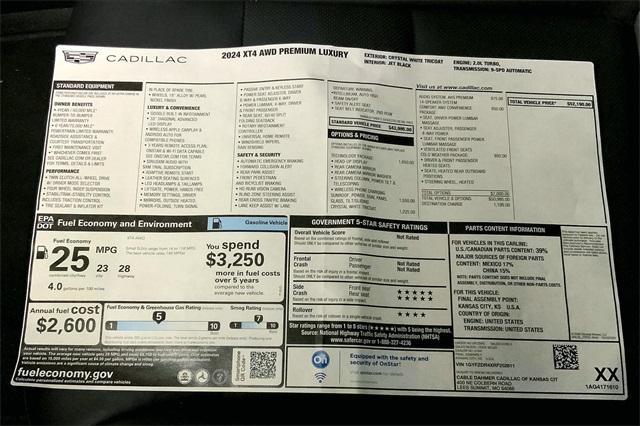 2024 Cadillac XT4 Vehicle Photo in KANSAS CITY, MO 64114-4545