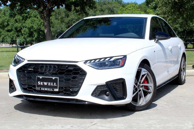 2024 Audi A4 Sedan Vehicle Photo in HOUSTON, TX 77090
