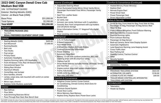 2023 GMC Canyon Vehicle Photo in DANBURY, CT 06810-5034