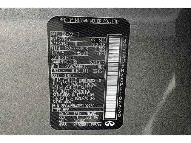 2023 INFINITI QX50 Vehicle Photo in San Antonio, TX 78230