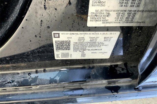 2020 Chevrolet Silverado 1500 Vehicle Photo in TOPEKA, KS 66609-0000
