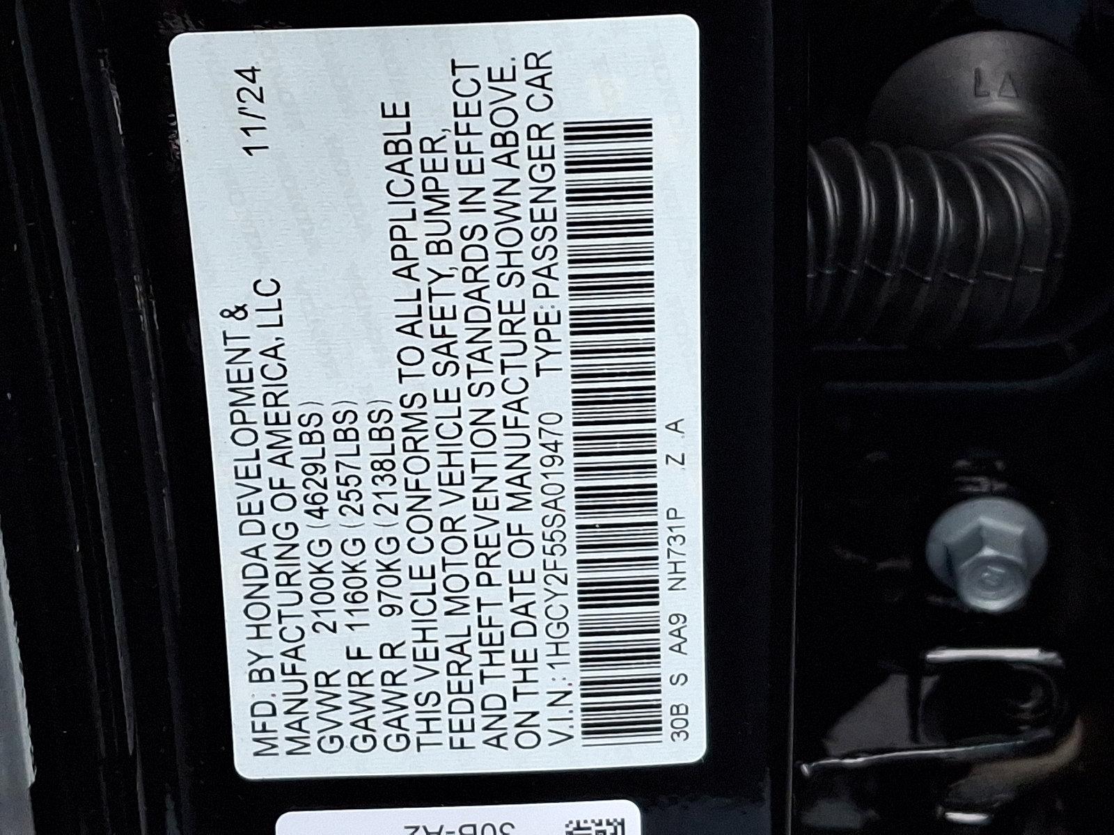 2025 Honda Accord Hybrid Vehicle Photo in Harrisburg, PA 17111