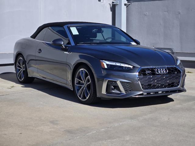 2024 Audi A5 Cabriolet Vehicle Photo in SUGAR LAND, TX 77478