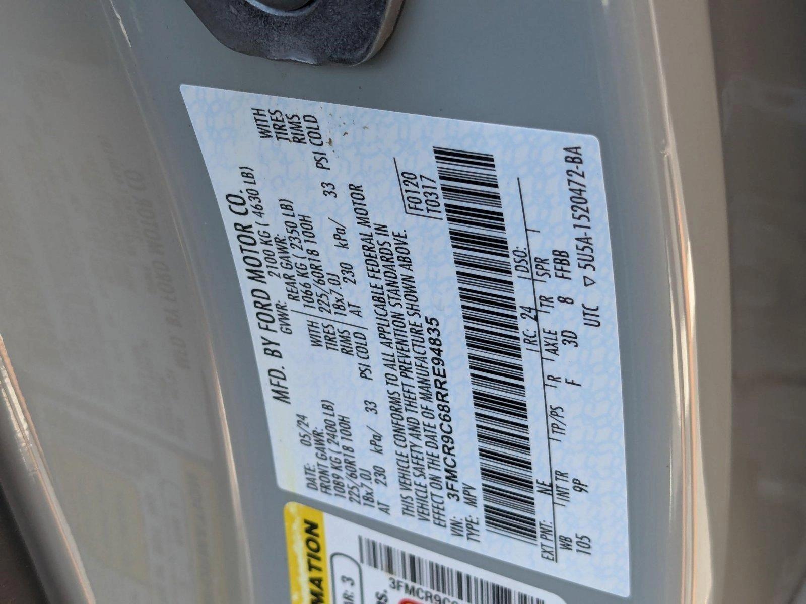 2024 Ford Bronco Sport Vehicle Photo in CLEARWATER, FL 33764-7163