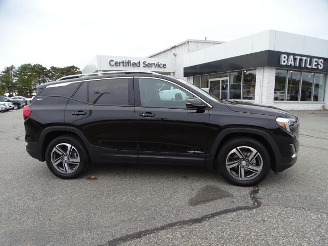 Used 2021 GMC Terrain SLT with VIN 3GKALVEV5ML390538 for sale in Bourne, MA