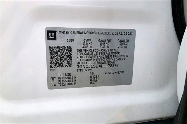 2020 Chevrolet Trax Vehicle Photo in KANSAS CITY, MO 64114-4502