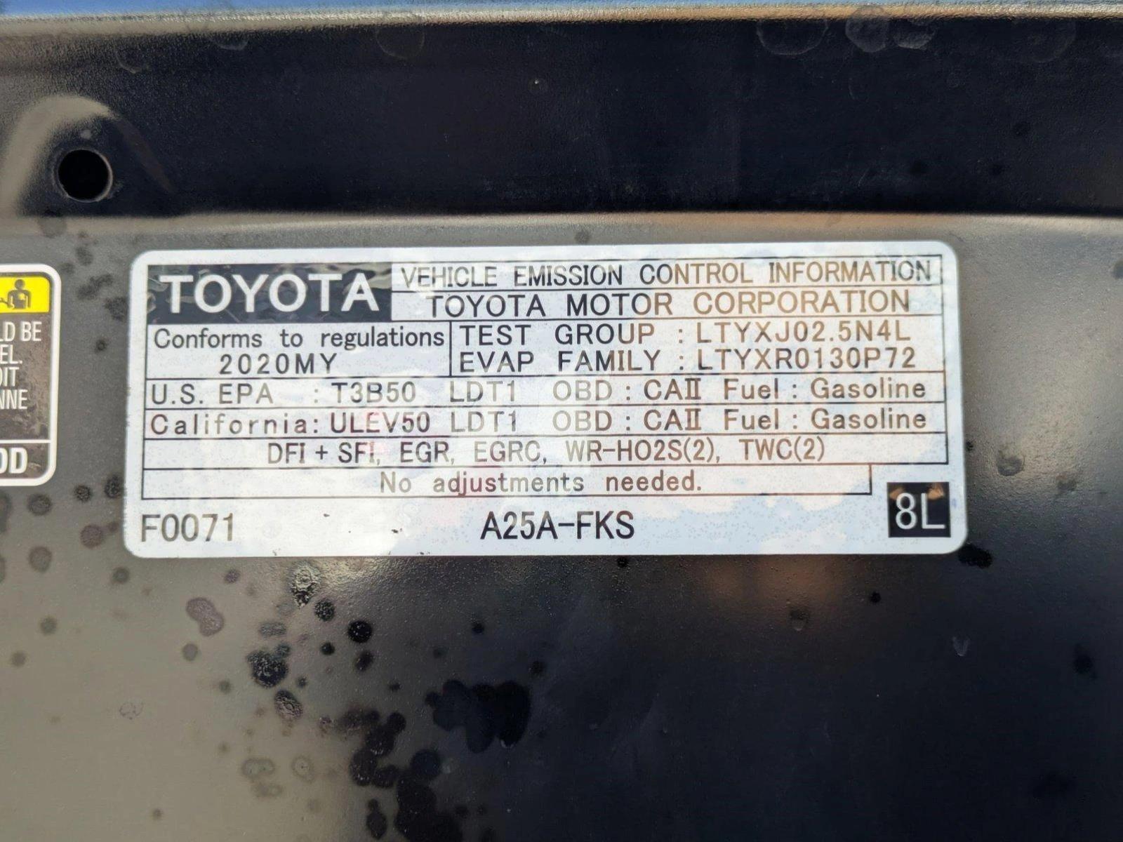 2020 Toyota RAV4 Vehicle Photo in Tustin, CA 92782