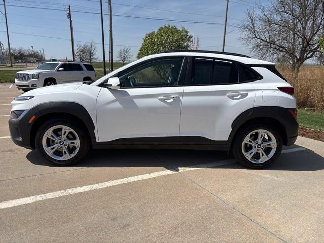 Certified 2022 Hyundai Kona SEL with VIN KM8K62AB3NU763063 for sale in Wichita, KS