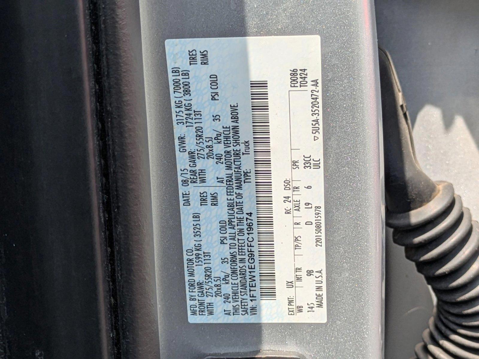 2015 Ford F-150 Vehicle Photo in Clearwater, FL 33764