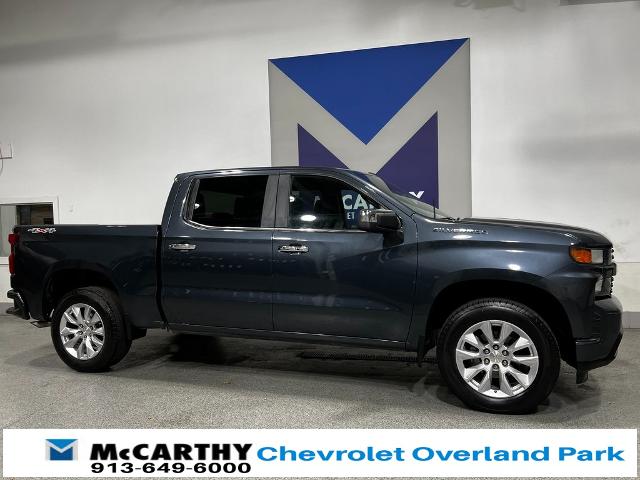 Used 2021 Chevrolet Silverado 1500 Custom with VIN 1GCPYBEK0MZ340232 for sale in Kansas City