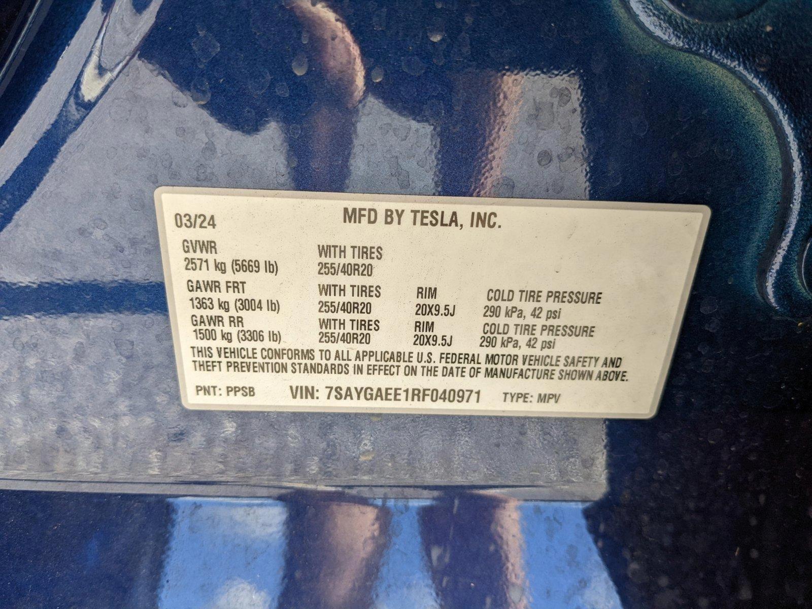 2024 Tesla MODELY Vehicle Photo in ORLANDO, FL 32808-7998